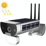 T8 1080P Full HD Solar Battery Ultra Low Power Sound Light Alarm Network Camera  Support Motion Detection  Night Vision  Two Way Audio  TF Card