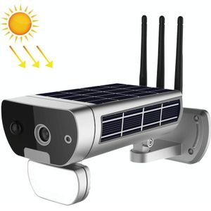 T8 1080P Full HD Solar Battery Ultra Low Power Sound Light Alarm Network Camera  Support Motion Detection  Night Vision  Two Way Audio  TF Card