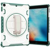 Voor iPad 9.7 2018/2017 / iPad Air schokbestendige tablethoes met houder en handriem