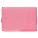 POFOKO C210 13.3 inch Denim Business Laptop Liner Bag(Pink)