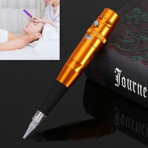 Semi-Permanent Tattoo Pen Apprentice Bleaching Lip Tattoo Eyebrow Instrument(Orange)