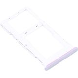 SIM Card Tray + SIM Card Tray / Micro SD Card Tray for Motorola Moto G10 XT2127-2 (Silver)