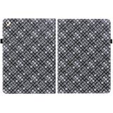 Kleur Weave Smart Lederen Tablet Case voor iPad Pro 9.7 2018/2017 (Zwart)