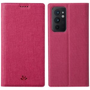 Voor OnePlus 9RT 5G Vili DMX Serie Schokbestendig Magnetische attractie Telefoon Case (Rose Red)