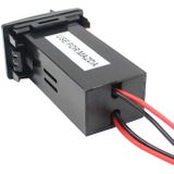 Car DC12V 2.1A Dual USB Port Charger for Mazda