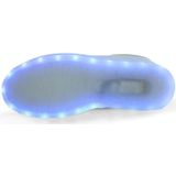 Kinderen lichtgevende low-cut schoenen USB opladen LED lichtgevende schoenen  grootte: 26 (wit)