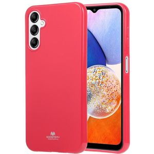 Voor Samsung Galaxy A14 5G GOOSPERY PEARL JELLY schokbestendig TPU telefoonhoesje (roze rood)