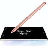 Capacitive Touch Screen Stylus Pen for Galaxy Note20 / 20 Ultra / Note 10 / Note 10 Plus (Rose Gold)
