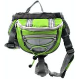 Self-Portable Backpack For Dogs Out Of The Backpack Breathable Mesh Pet Bag  Specification: S(Green)