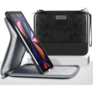 Voor iPad Pro 11 2021/2020/2018 360 graden rotatie lederen tablettas