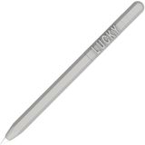 LOVE MEI For Apple Pencil 2 Number Letter Design Stylus Pen Silicone Protective Case Cover (Grey)