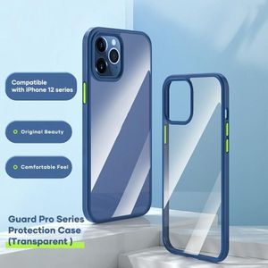 For iPhone 12 / 12 Pro ROCK Guard Pro Series Shockproof TPU + PC Protective Case(Green)