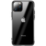 Voor iPhone 11 Pro Max Baseus fashion glitter galvaniseren frame PC Case (zwart)
