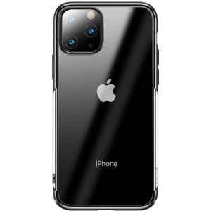 Voor iPhone 11 Pro Max Baseus fashion glitter galvaniseren frame PC Case (zwart)