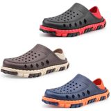 Zomer mannen sandalen holle slippers kust antislip strandschoenen  maat: 43 (blauw + oranje)