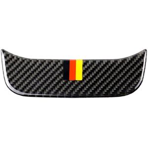 Car Carbon Fiber Rear Air Outlet Lower Decorative Sticker for Mercedes-Benz C Class W205 C180 C200 C300 GLC Left and Right Drive Universal(German Color)