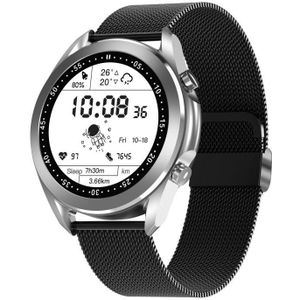 DW95 1.28 inch kleurenscherm Smart horloge  IP67 Waterdichte  stalen horlogeband  ondersteuning Bluetooth Call / Heart Rate Monitoring / Bloeddruk Monitoring / Bloed Oxygen Monitoring / Slaapmonitoring