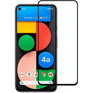 For Google Pixel 4a 5G Full Glue Full Cover Screen Protector Tempered Glass Film