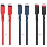 hoco X59 Victory 60W USB-C / Type-C naar USB-C / Type-C oplaadgegevenstabel  lengte: 1m