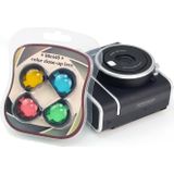 4 in 1 vier kleuren Camera Filter voor Fujifilm Instax Mini 40