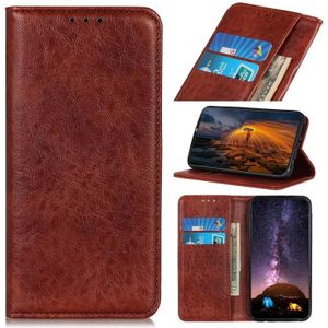 For Nokia 5.4 Magnetic Crazy Horse Texture Horizontal Flip Leather Case with Holder & Card Slots & Wallet(Brown)