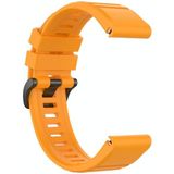 Voor Garmin Fenix 7 / Epix 22mm Solid Color Silicone Quick Release Strap