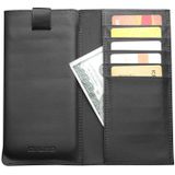 For iPhone 11 Pro QIALINO Nappa Texture Top-grain Leather Horizontal Flip Wallet Case with Card Slots(Black)