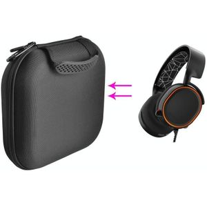 Dust-proof Shockproof Protective Case Bag For SteelSeries Arctis Ice 5(Black)