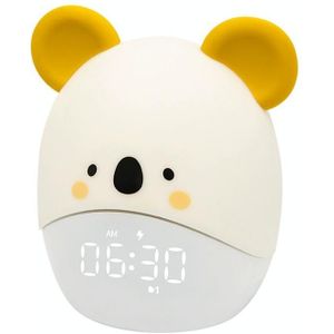 Cartoon Animal LED Smart Wekker Bedside Mini Slaaplamp (Kaura Bear)