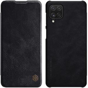 For Samsung Galaxy F62 / M62 NILLKIN QIN Series Crazy Horse Texture Horizontal Flip Leather Case with Card Slot(Black)