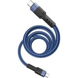 hoco U110 60W USB-C / Type-C naar USB-C / Type-C oplaadgegevenskabel (Lengte): 1 2 m