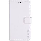 For Samsung Galaxy M51 idewei Crazy Horse Texture Horizontal Flip Leather Case with Holder & Card Slots & Wallet(White)