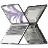 Voor MacBook Air 13.6 A2681 ENKAY Hat-Prince 3 in 1 Beschermende Beugel Case Cover Hard Shell met TPU Toetsenbord Film/Anti-stof Pluggen  Versie: EU (Khaki)