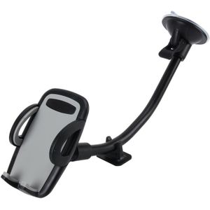 Universal Phone Holder Stand Mount  Clip Width: 47-95mm  For iPhone  Samsung  LG  Nokia  HTC  Huawei  and other Smartphones(Grey)