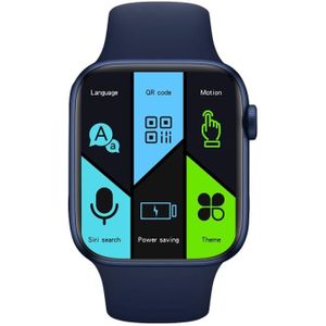 DW35 1.75 inch Full Screen IP67 Waterproof Smart Watch  Support Sleep Monitor / Heart Rate Monitor / Bluetooth Call(Blue)