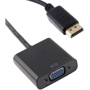 DisplayPort Male to VGA Female Adapter(Black)