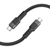 hoco U110 60W USB-C / Type-C naar USB-C / Type-C oplaadgegevenskabel (Lengte): 1 2 m