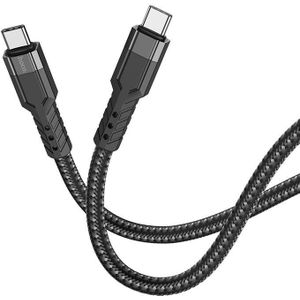 hoco U110 60W USB-C / Type-C naar USB-C / Type-C oplaadgegevenskabel (Lengte): 1 2 m