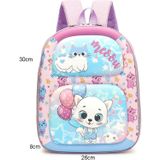 Kleuterschool Cartoon Schooltas 3D Harde Shell Kinderen Schouderrugzakken (Kitten)