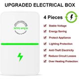 2 stks Home Energy Saver Elektrische Meter Saver (EU Plug)