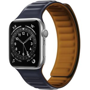 Siliconen magnetische riem horlogeband voor Apple Watch Series 7 41mm / 6 & SE & 5 & 4 40mm / 3 & 2 & 1 38mm