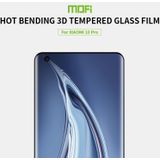 For Xiaomi Mi 10 Pro MOFI 9H 3D Explosion Proof Thermal Bending Full Screen Covered With Tempered Glass Film(Black)