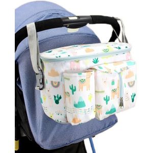 Multifunctionele kinderwagen opbergtas  kleur: witte alpaca