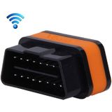 Vgate iCar II Super Mini ELM327 OBDII WiFi Car Scanner Tool  Support Android & iOS  Support All OBDII Protocols (Orange + Black)