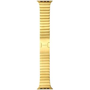 Stainless Steel Watchband For Apple Watch 38mm (Gold)