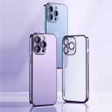 Voor iPhone 14 Plus ROCK Frosted Plated Phone Case