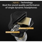 KZ S2 1DD + 1BA Hybride Technologie Draadloze Bluetooth Sports In-Ear TWS Oortelefoon