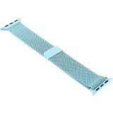 For Apple Watch Series 5 & 4 44mm / 3 & 2 & 1 42mm Color-changing Magnetic Nylon Watch Strap (Baby Blue)