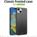 Mofi Frosted PC Ultradunne harde case voor iPhone 14 Max  kleine hoeveelheid aanbevolen vóór iPhone 14 lancering
