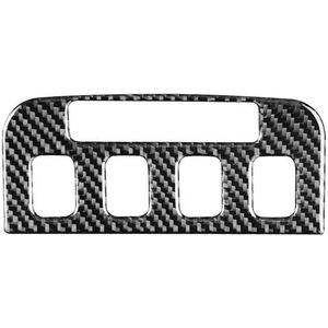 Carbon Fiber Car Seat Control Panel Decorative Sticker for Lexus GS 2006-2011 Left and Right Drive Universal